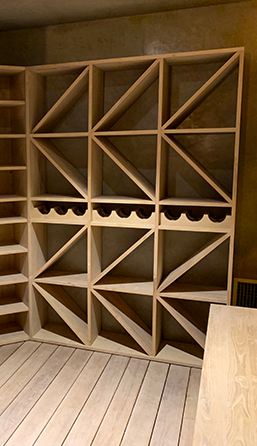 Cave à vin sur-mesure
